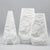 Fossil Relief Bisque Porcelain Vases by Manfred Frey for AK Kaiser, Germany, 1970s, Set of 3 For Sale - Image 11 of 11