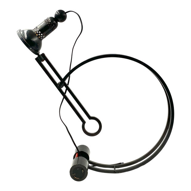 Charles Martin, Pendulum Table Lamp, Woka Austria 1970s For Sale