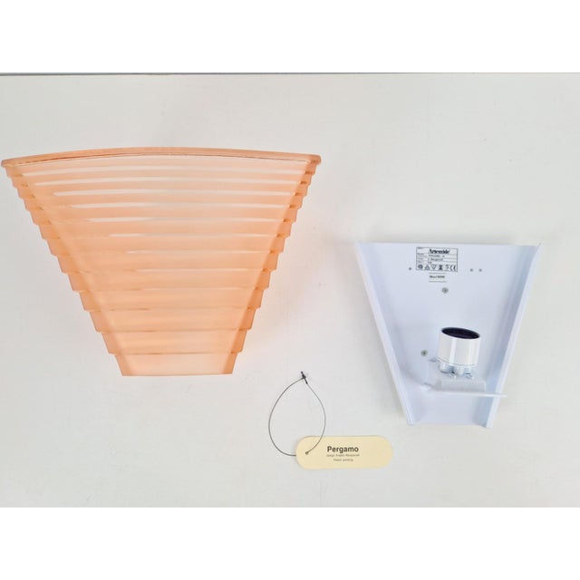 Vintage Pergamo 30 Wall Lamp by A. Mangiarotti for Artemide, Italy, 1980s For Sale - Image 11 of 17