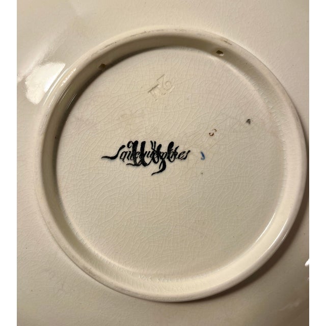 19th Century Antique Sarreguemines Plate Richard Wagner's Lohengrin Opera For Sale In Los Angeles - Image 6 of 7