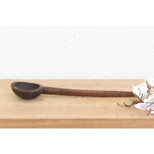 Rustic Village Rustic Wood Pot Stirrer For Sale - Image 3 of 7