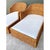 Late 20th Century Vintage Braided Rattan Chaise Lounges - Pair For Sale - Image 5 of 15