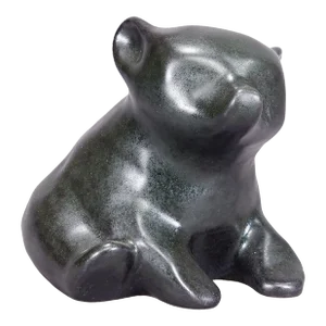 Stylized Bear Sculpture by Richard Lindh for Arabia Finland