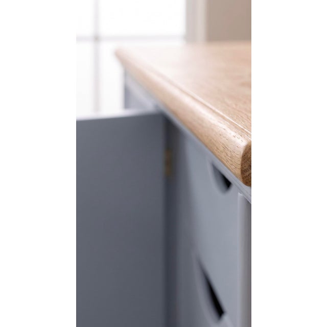 Professionally Refinished Thomasville Solid Wood 9-Drawer Dresser For Sale - Image 9 of 11