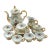 1940s Bavarian Opalescent Tea Set - 16 pcs For Sale
