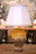 Late 19th Century 19th Century French Yellow Glazed Confit Pot Table Lamp With Custom Shade For Sale - Image 5 of 9