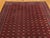 Turkish 1930s Turkish Bokhara Tekke Gul Design on Deep Red Field Semi-Antique Rug For Sale - Image 3 of 10