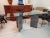 Dining Table in Granite and Glass, 1980s For Sale - Image 4 of 8