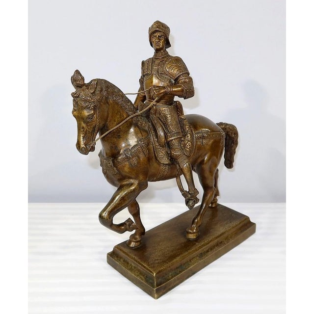 After Verrocchio, Le Colleone, Late 1800s, Bronze For Sale - Image 16 of 18