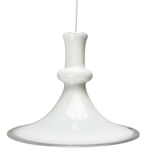 Vintage Danish Etude Glass Pendant Lamp by Michael Bang for Royal Copenhagen, Holmegaard, 1970s