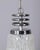 Silver Vintage Italian Murano Glass Pendant Lamp, 1960s For Sale - Image 8 of 13