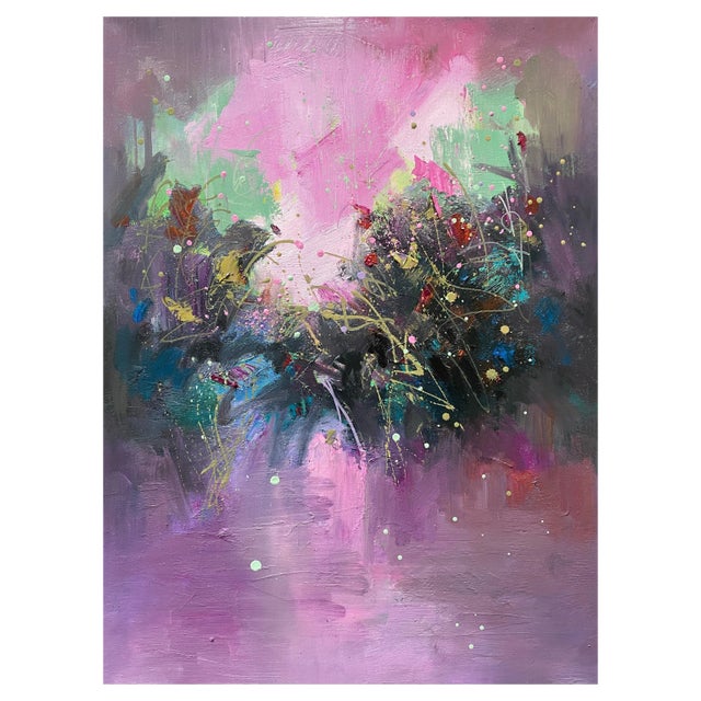 Cao Fan, Abstract Painting Series 3, 2022, Oil on Canvas For Sale