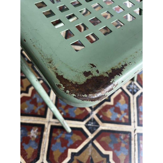 Green Pistachio Green Patio Chair For Sale - Image 8 of 11