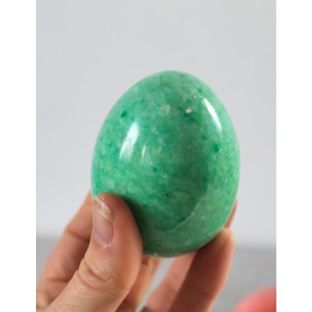 Stone Vintage Marble Stone Eggs For Sale - Image 7 of 10