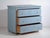 Antique Blue Chest of Drawers by Amaru For Sale - Image 4 of 12