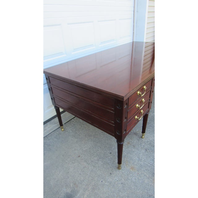 Councill Furniture Amazing Mahogany Councill Executive Desk Designer For Sale - Image 4 of 18