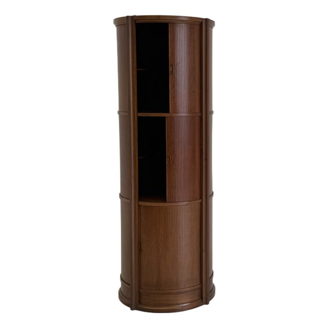 Italian Sculptural Bar and Storage Cabinet by Gianfranco Frattini, 1950s For Sale