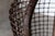 Mid-Century French Bamboo Rattan Swinging Egg Chair For Sale - Image 10 of 16