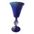American Ritz Blue Bubble Vase For Sale