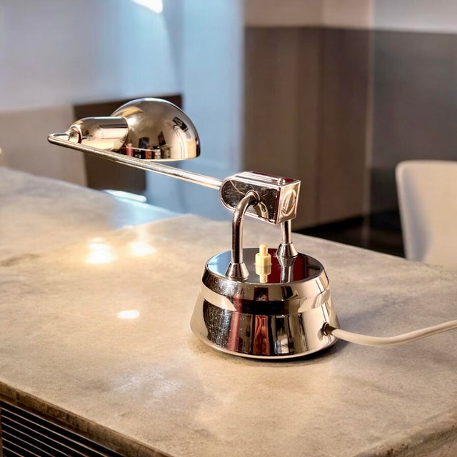 Art Deco France Table Lamp by Charlotte Perriand for Jumo, 1932 For Sale - Image 11 of 16