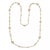 This is a chic and fashionable authentic necklace by Judith Ripka, it is crafted from 18k yellow gold with a texured...