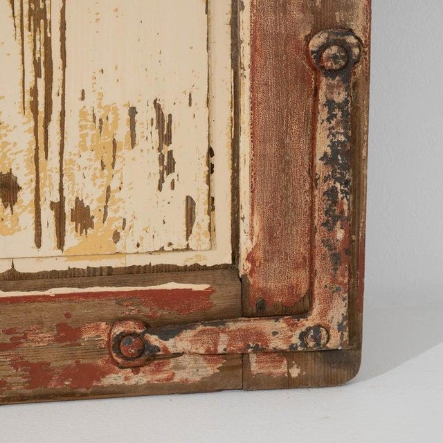 Brown 19th Century French Wooden Shutters - A Pair For Sale - Image 8 of 11