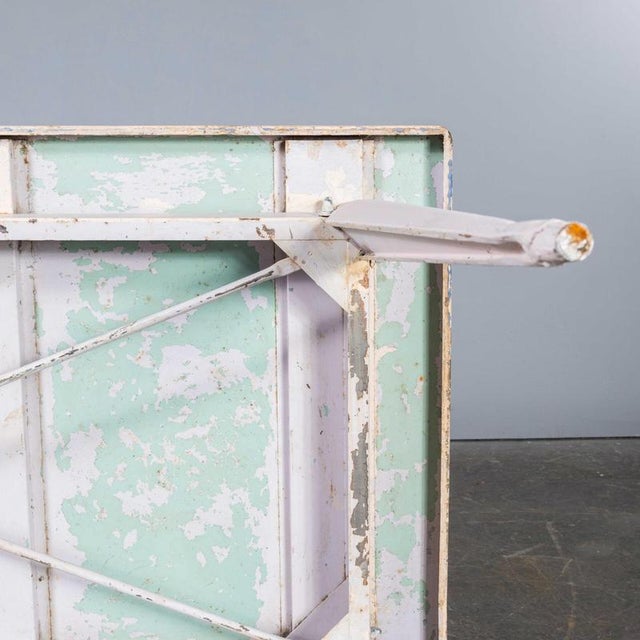 Vintage French T55 Rectangular Dining Table from Tolix, 1960s For Sale - Image 9 of 11