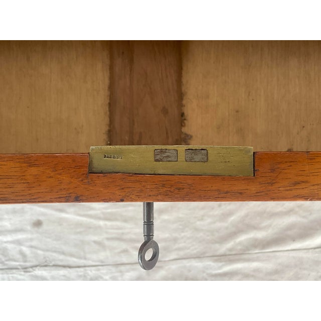 19th Century English Campaign Chest of Drawers, For Sale - Image 10 of 13