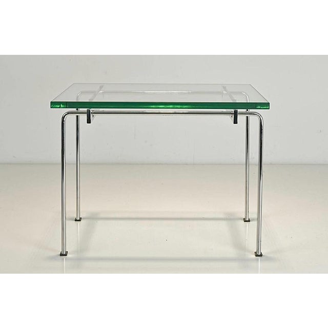Side table - steel-glass designer: preben fabricius and jørgen kastholm year: around 1968 manufacturer: kill international...