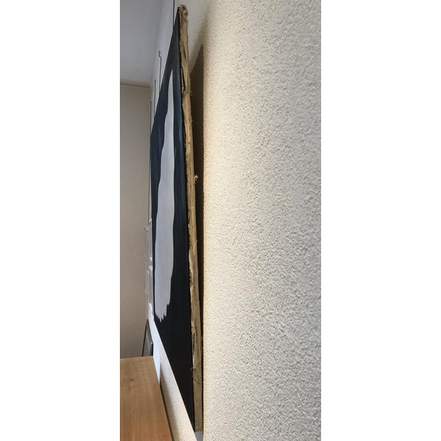 Benna Chu (Meylan), Feuille No. 4, 2000, Oil on Canvas For Sale - Image 9 of 11