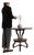 19th Century France Rich Mahogany Round Pedestal Center Table For Sale