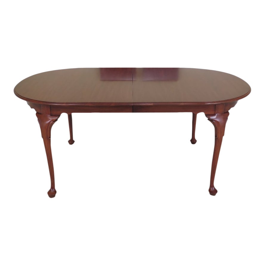 Henkel Harris Model 2205 Cherry Dining Room Table Chairish
