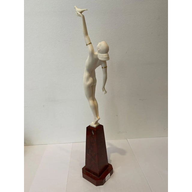 1920s Pierre Le Faguays, Message of Love, 1925-1930, Marble For Sale - Image 5 of 18
