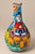 Ceramic Mid-Century Italian DeSimone Hand Painted Signed Ceramic Vase Flower Holder For Sale - Image 7 of 8