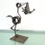 Folk Art Steampunk Welded Metal Stork and Baby Figurine For Sale - Image 13 of 13