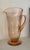 Art Deco Fostoria Versailles Pink Pitcher For Sale - Image 3 of 6