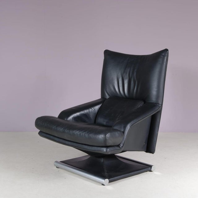 Lounge Chair by Mathias Hoffman for Rolf Benz, Germany, 1980s For Sale - Image 9 of 10