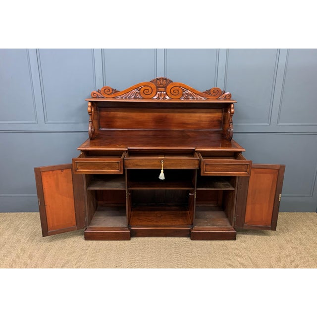 Early 19th Century Flame Mahogany Bookcase For Sale - Image 4 of 18