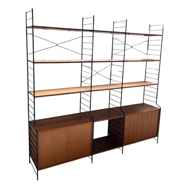Walnut Shelf Combination from WHB For Sale