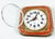 1960s German Ceramic Kitchen Wall Clock, 1960s For Sale - Image 5 of 9