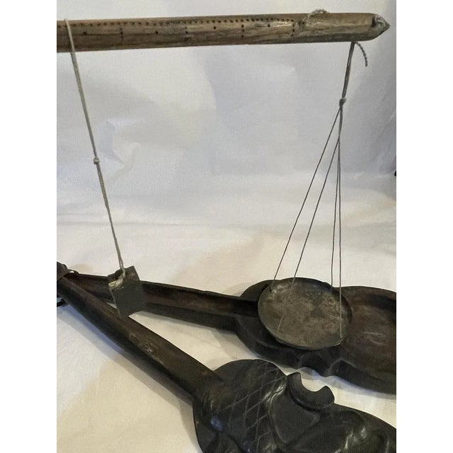 Travel Scale with Opium Weights, 20th Century For Sale - Image 6 of 8