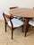 Vintage 1960s Danish Modern Dining Table & Chairs Set Mid Century Modern Style For Sale - Image 12 of 18