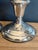 Mid 20th Century Pair of Vintage Weighted Sterling Silver Candlesticks For Sale - Image 5 of 8