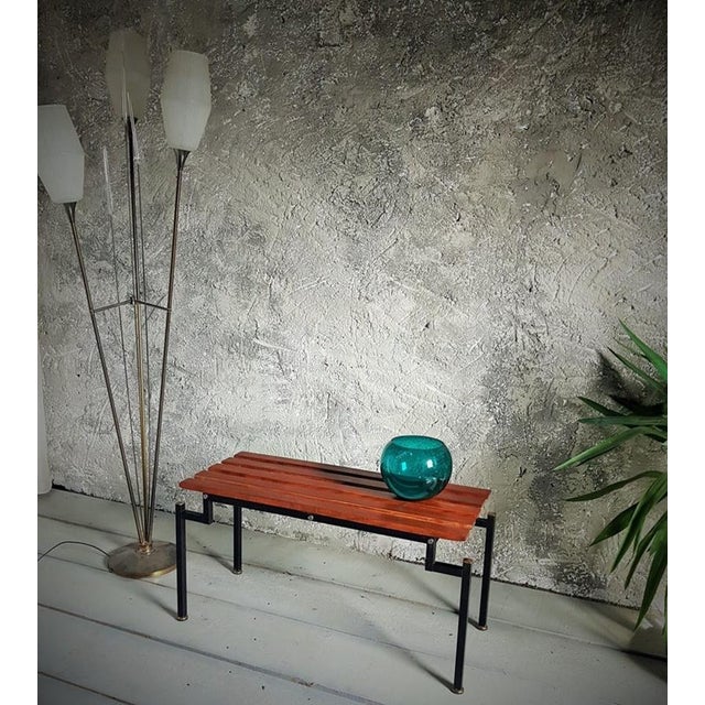 Mid-Century Modern Danish Teak Bench, 1960s For Sale - Image 3 of 18