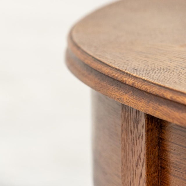 Wood Vintage Dutch Oak Console Table, 1930s For Sale - Image 7 of 14