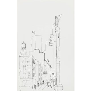 Eve Nethercott, John Street - Brooklyn (P2.70), Ink on Paper For Sale