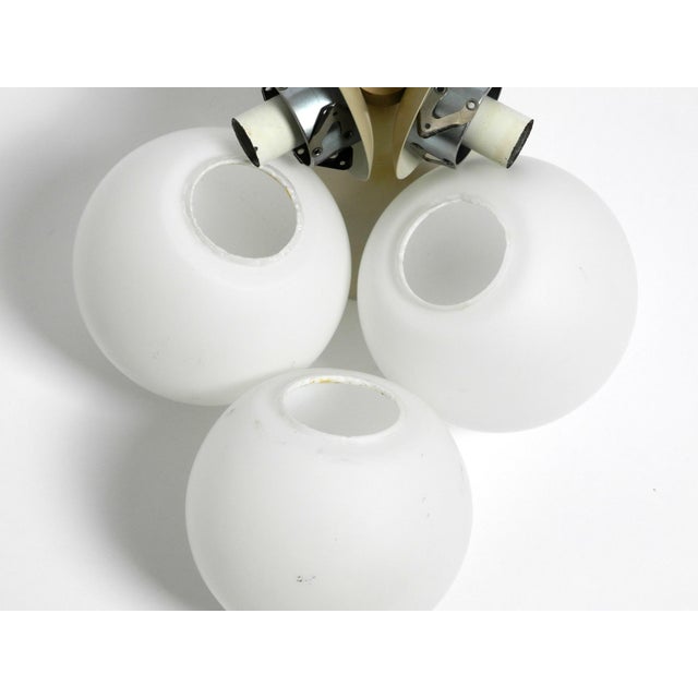 Space Age Metal Ceiling Lamp from Kaiser-Leuchten, 1960s For Sale - Image 10 of 18