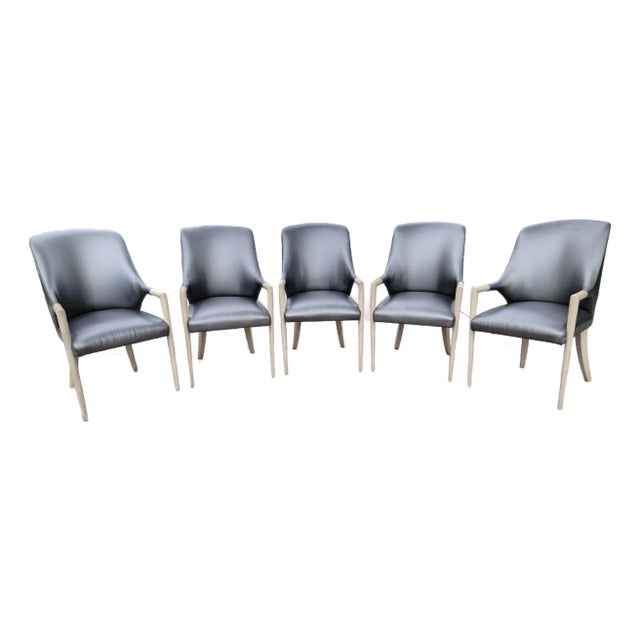Quintus Harris Dining Chairs - Set of 5 For Sale