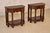 Wood Pair of Edwardian English Oak Side Tables, Circa 1900 For Sale - Image 7 of 10