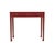 Chinese Red 3-Drawer 37" Long Console Table For Sale - Image 3 of 5